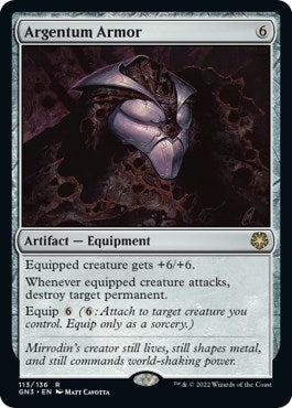 Image for Argentum Armor (113) [Magic Game Night: Free-For-All] - Magic: The Gathering