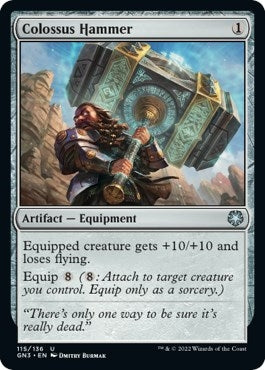 Image for Colossus Hammer (115) [Magic Game Night: Free-For-All] - Magic: The Gathering