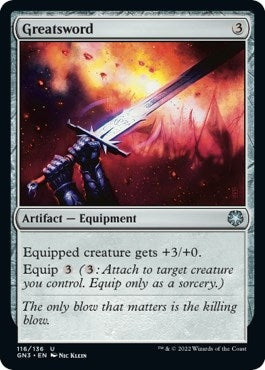 Image for Greatsword (116) [Magic Game Night: Free-For-All] - Magic: The Gathering