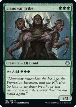 Image for Llanowar Tribe (102) [Magic Game Night: Free-For-All] - Magic: The Gathering