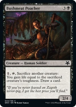 Image for Bushmeat Poacher (44) [Magic Game Night: Free-For-All] - Magic: The Gathering