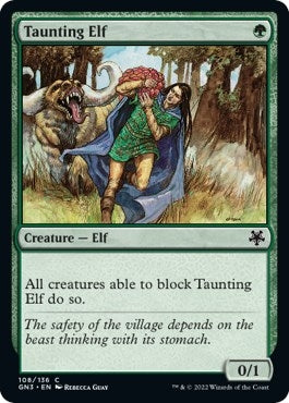Image for Taunting Elf (108) [Magic Game Night: Free-For-All] - Magic: The Gathering