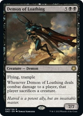 Image for Demon of Loathing (45) [Magic Game Night: Free-For-All] - Magic: The Gathering