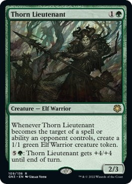 Image for Thorn Lieutenant (109) [Magic Game Night: Free-For-All] - Magic: The Gathering