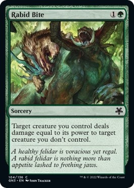 Image for Rabid Bite (104) [Magic Game Night: Free-For-All] - Magic: The Gathering