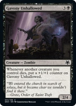 Image for Gavony Unhallowed (51) [Magic Game Night: Free-For-All] - Magic: The Gathering