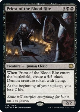 Image for Priest of the Blood Rite (58) [Magic Game Night: Free-For-All] - Magic: The Gathering