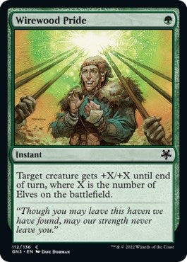 Image for Wirewood Pride (112) [Magic Game Night: Free-For-All] - Magic: The Gathering