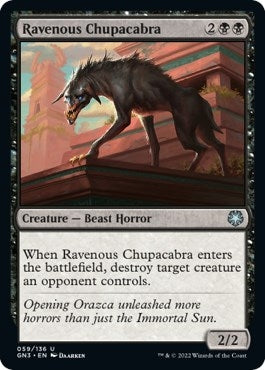 Image for Ravenous Chupacabra (59) [Magic Game Night: Free-For-All] - Magic: The Gathering