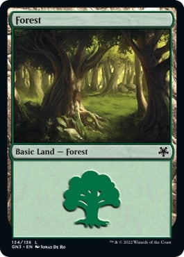 Image for Forest (134) (134) [Magic Game Night: Free-For-All] - Magic: The Gathering