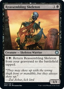 Image for Reassembling Skeleton (60) [Magic Game Night: Free-For-All] - Magic: The Gathering