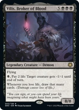 Image for Vilis, Broker of Blood (63) [Magic Game Night: Free-For-All] - Magic: The Gathering
