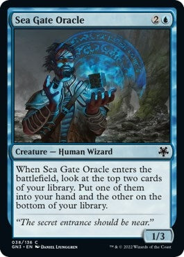 Image for Sea Gate Oracle (38) [Magic Game Night: Free-For-All] - Magic: The Gathering
