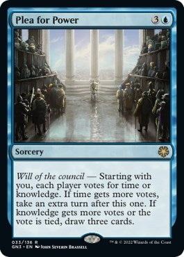 Image for Plea for Power (33) [Magic Game Night: Free-For-All] - Magic: The Gathering