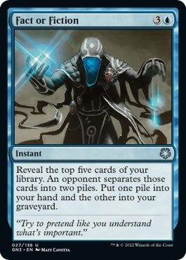 Image for Fact or Fiction (27) [Magic Game Night: Free-For-All] - Magic: The Gathering