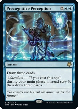 Image for Precognitive Perception (34) [Magic Game Night: Free-For-All] - Magic: The Gathering
