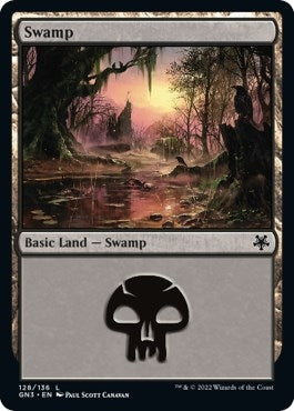 Image for Swamp (128) (128) [Magic Game Night: Free-For-All] - Magic: The Gathering