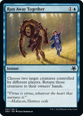 Image for Run Away Together (37) [Magic Game Night: Free-For-All] - Magic: The Gathering