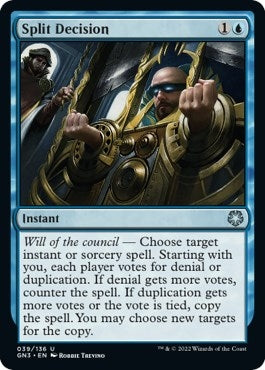 Image for Split Decision (39) [Magic Game Night: Free-For-All] - Magic: The Gathering
