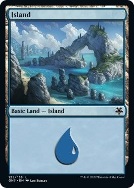 Image for Island (125) (125) [Magic Game Night: Free-For-All] - Magic: The Gathering