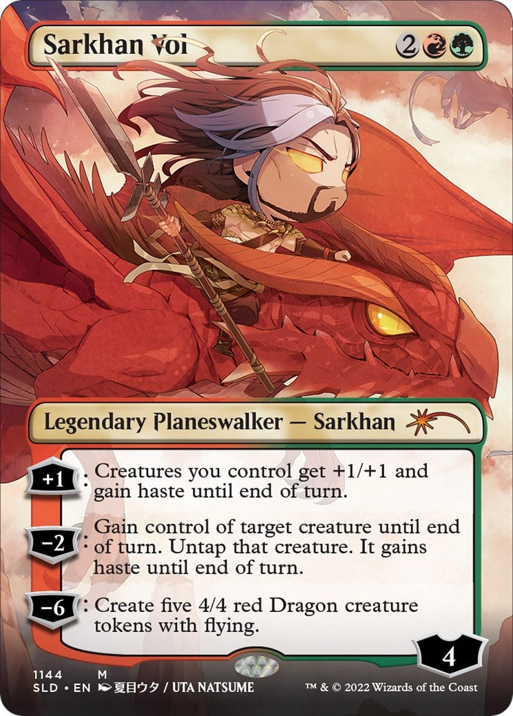 Image for Sarkhan Vol (Borderless) (1144) [Secret Lair Drop Series] - Magic: The Gathering