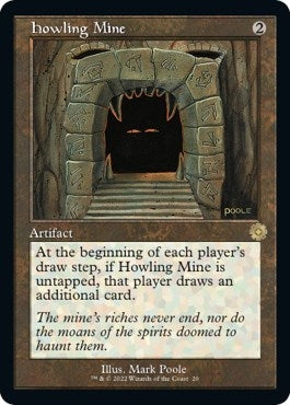 Image for Howling Mine (20) [The Brothers' War: Retro Frame Artifacts] - Magic: The Gathering