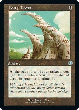 Image for Ivory Tower (23) [The Brothers' War: Retro Frame Artifacts] - Magic: The Gathering