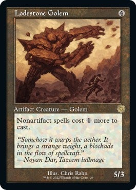 Image for Lodestone Golem (29) [The Brothers' War: Retro Frame Artifacts] - Magic: The Gathering