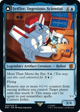 Image for Jetfire, Ingenious Scientist (3) [Universes Beyond: Transformers] - Magic: The Gathering