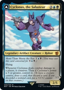 Image for Cyclonus, the Saboteur (9) [Universes Beyond: Transformers] - Magic: The Gathering