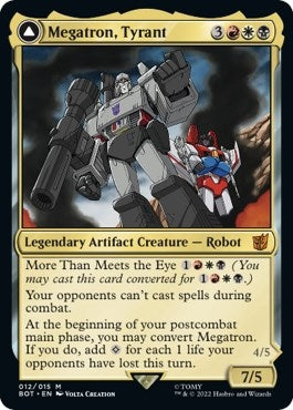 Image for Megatron, Tyrant (12) [Universes Beyond: Transformers] - Magic: The Gathering