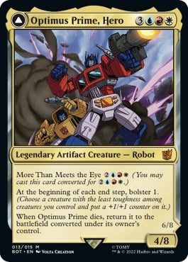 Image for Optimus Prime, Hero (13) [Universes Beyond: Transformers] - Magic: The Gathering