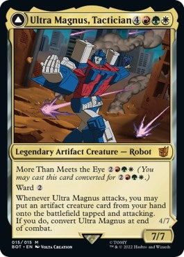 Image for Ultra Magnus, Tactician (15) [Universes Beyond: Transformers] - Magic: The Gathering