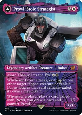 Image for Prowl, Stoic Strategist (Shattered Glass) (16) [Universes Beyond: Transformers] - Magic: The Gathering