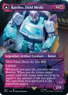 Image for Ratchet, Field Medic (Shattered Glass) (17) [Universes Beyond: Transformers] - Magic: The Gathering