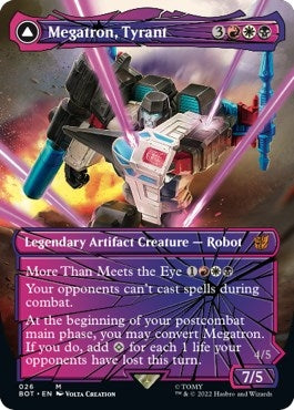 Image for Megatron, Tyrant (Shattered Glass) (26) [Universes Beyond: Transformers] - Magic: The Gathering