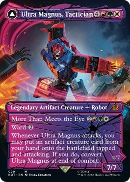Image for Ultra Magnus, Tactician (Shattered Glass) (29) [Universes Beyond: Transformers] - Magic: The Gathering