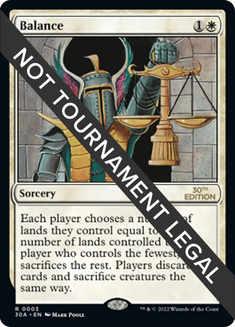 Image for Balance (3) [30th Anniversary Edition] - Magic: The Gathering
