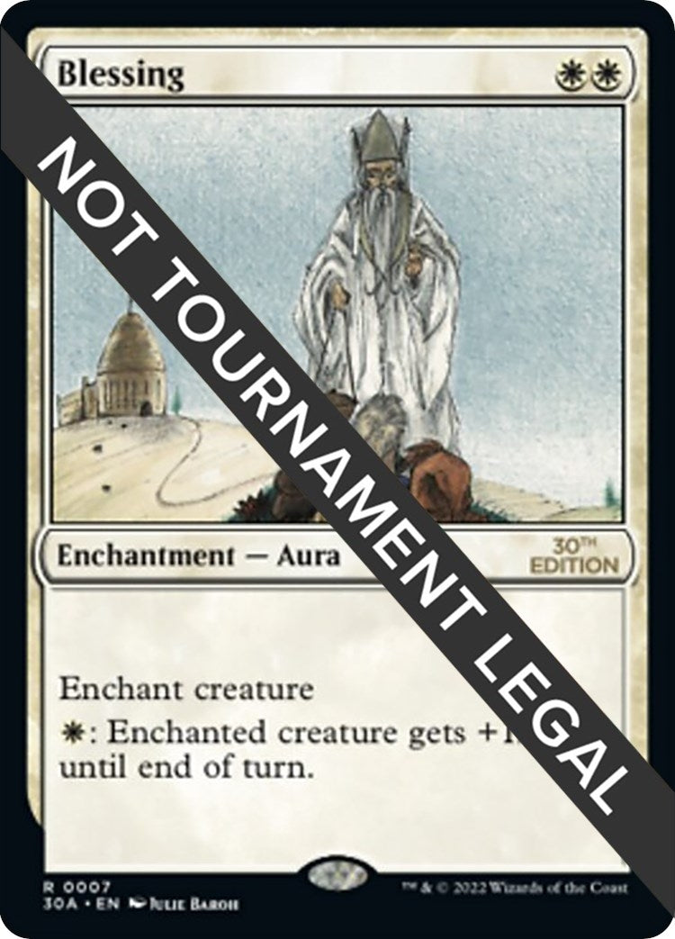 Image for Blessing (7) [30th Anniversary Edition] - Magic: The Gathering