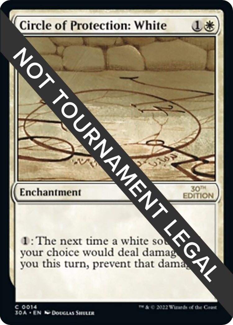 Image for Circle of Protection: White (14) [30th Anniversary Edition] - Magic: The Gathering