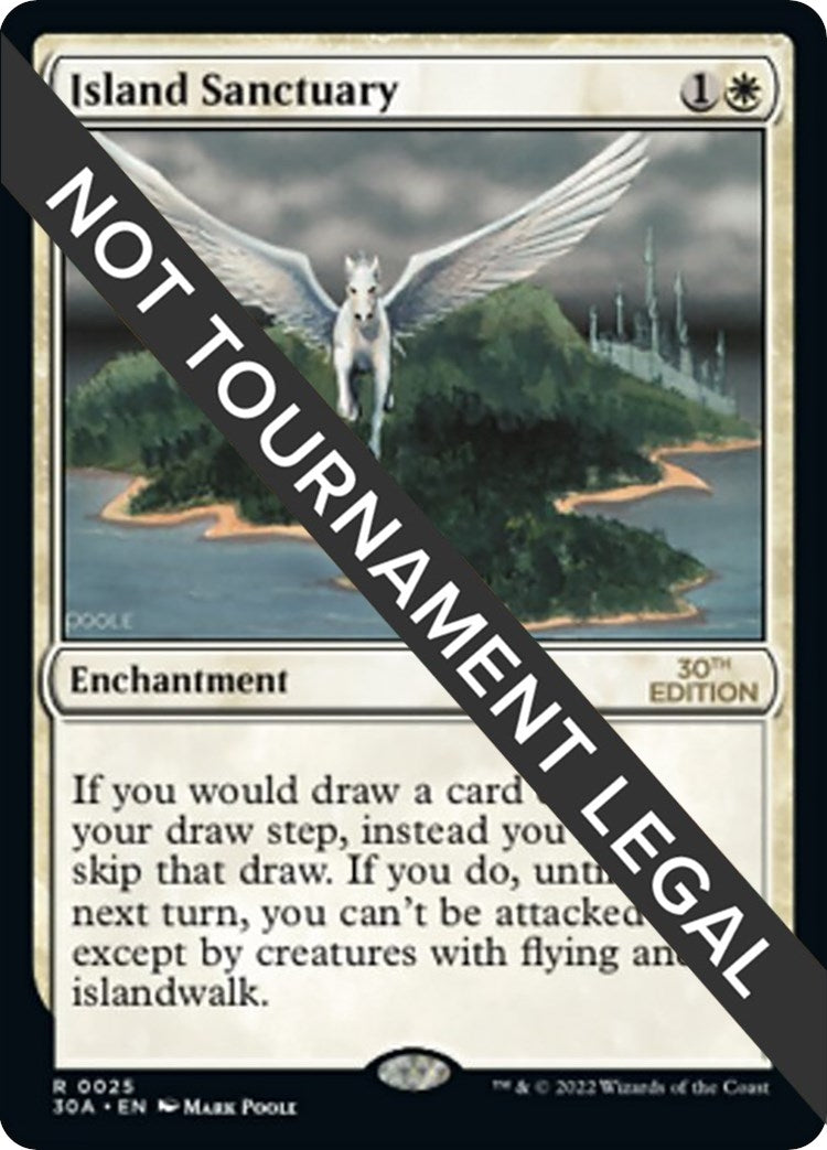 Image for Island Sanctuary (25) [30th Anniversary Edition] - Magic: The Gathering