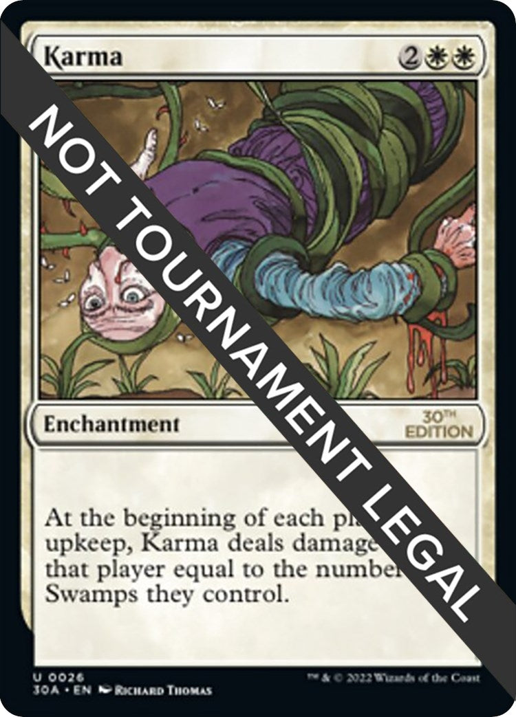 Image for Karma (26) [30th Anniversary Edition] - Magic: The Gathering