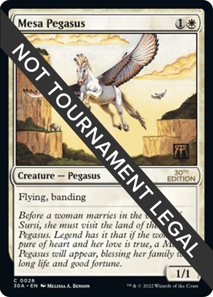 Image for Mesa Pegasus (28) [30th Anniversary Edition] - Magic: The Gathering
