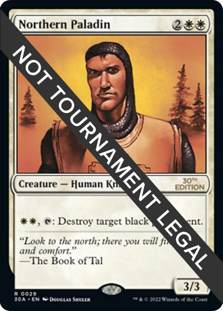 Image for Northern Paladin (29) [30th Anniversary Edition] - Magic: The Gathering