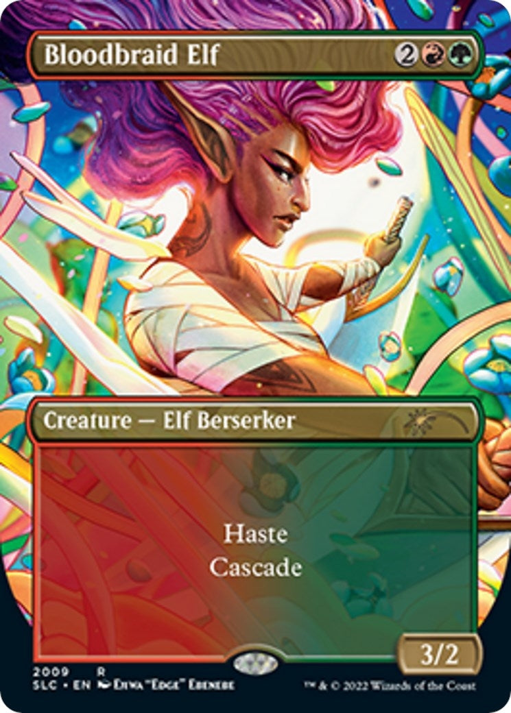 Image for Bloodbraid Elf (2009) [Secret Lair Countdown Kit] - Magic: The Gathering