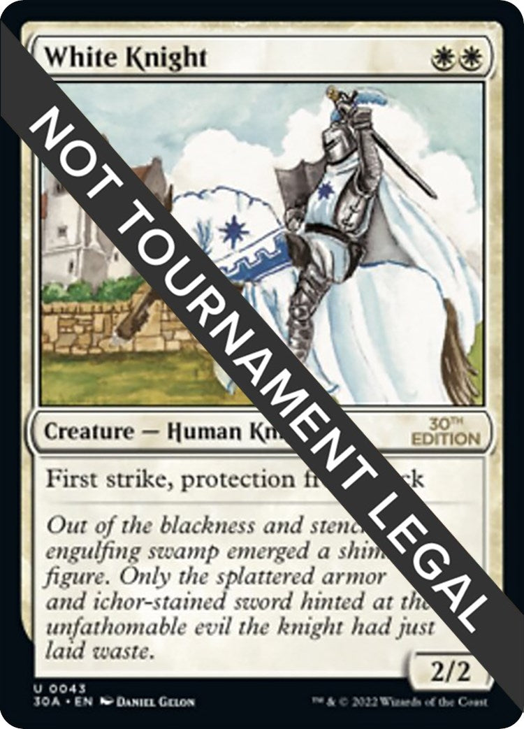 Image for White Knight (43) [30th Anniversary Edition] - Magic: The Gathering