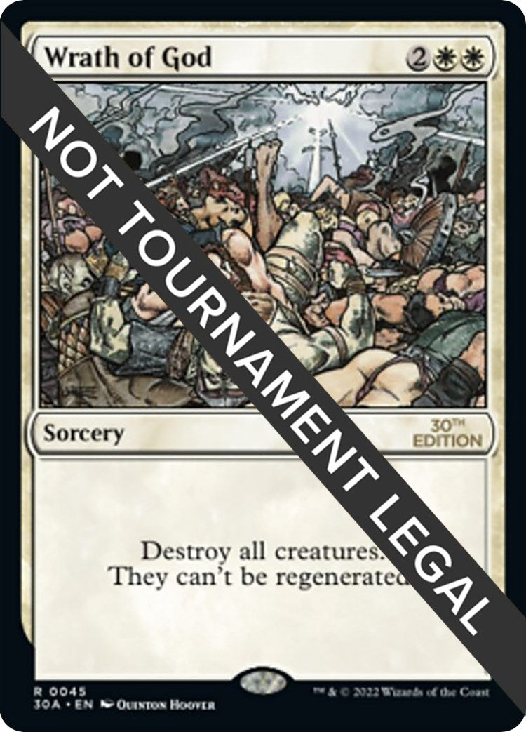 Image for Wrath of God (45) [30th Anniversary Edition] - Magic: The Gathering