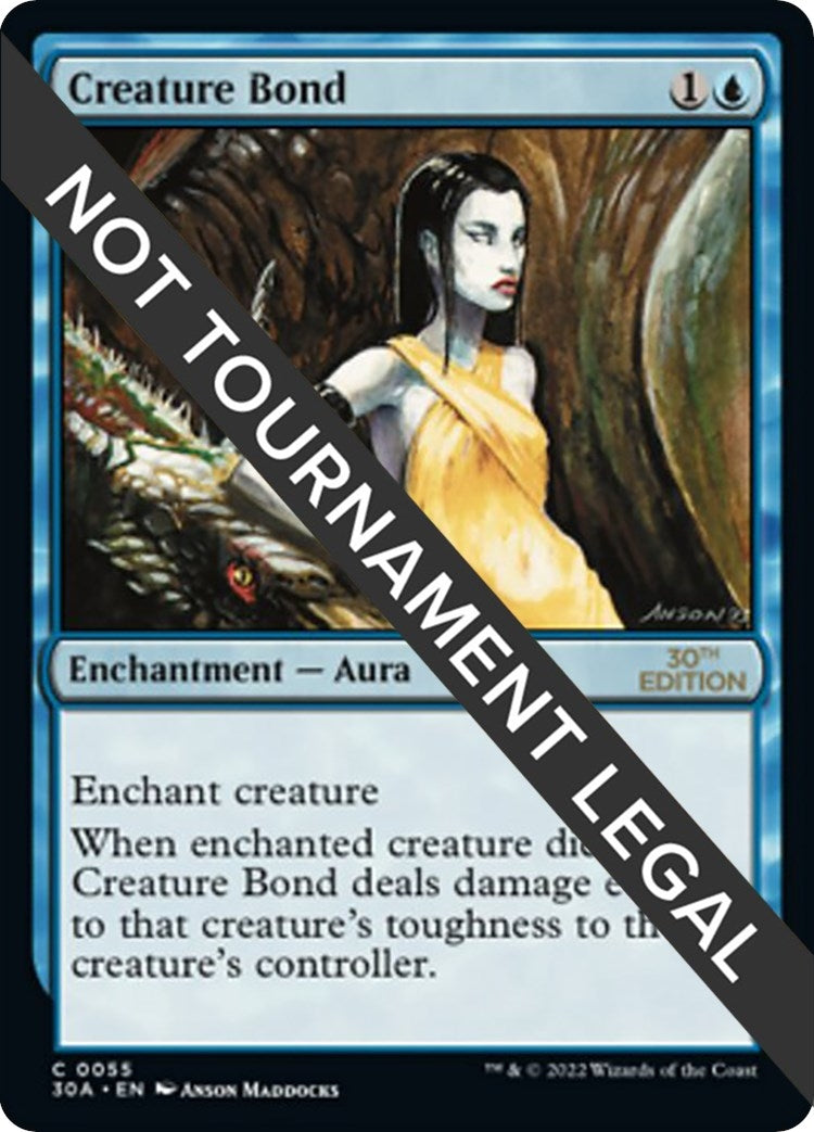 Image for Creature Bond (55) [30th Anniversary Edition] - Magic: The Gathering