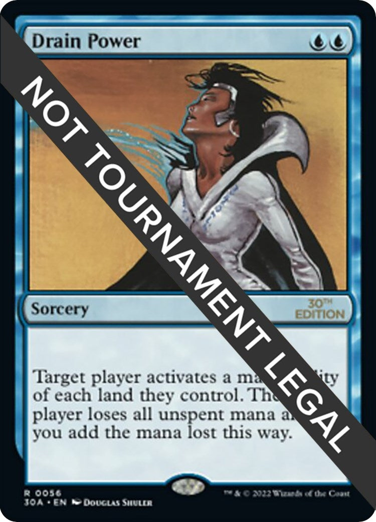 Image for Drain Power (56) [30th Anniversary Edition] - Magic: The Gathering