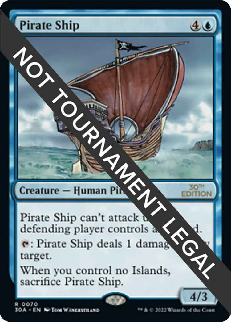 Image for Pirate Ship (70) [30th Anniversary Edition] - Magic: The Gathering